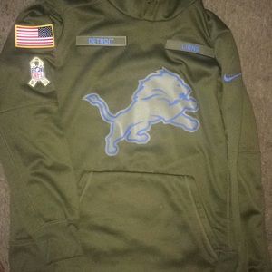 2018 Veterans Day Lions Hoodie and Hat